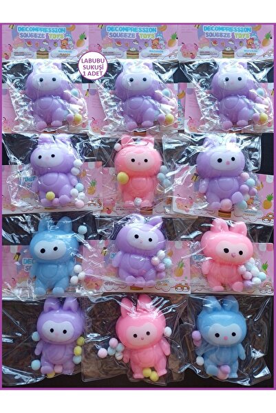 OYUNCAKSAHİLİ Labubu Sukuşi Skuşi Squishy Love Happines Hope Serenity Loyalty...