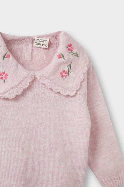 DeFacto Baby Girl Big Collar Sweater F2436A525Wn