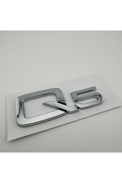 MAF Q5 emblem for Audi, Chrome