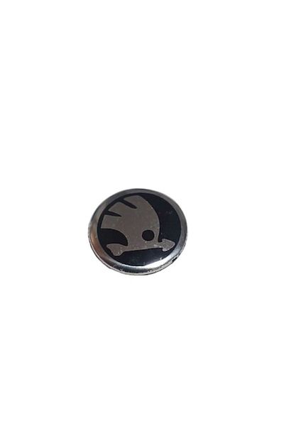 Skoda Key Emblem, Color Black 14mm