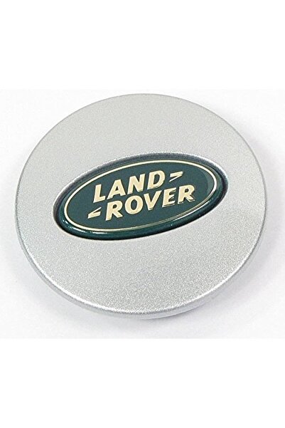 Land Rover Set 4 caps Land Rover, 63mm silver-green for alloy wheels