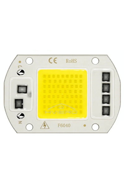 DEMİRLED 220 Volt 50 Watt Kırmızı Projektör Cob Led Çipi