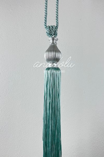 istper Fon Curtain Binding Silver Kuka Water Green Ceiling Luxury Cornice Braçol Single Piece Curtain Holder