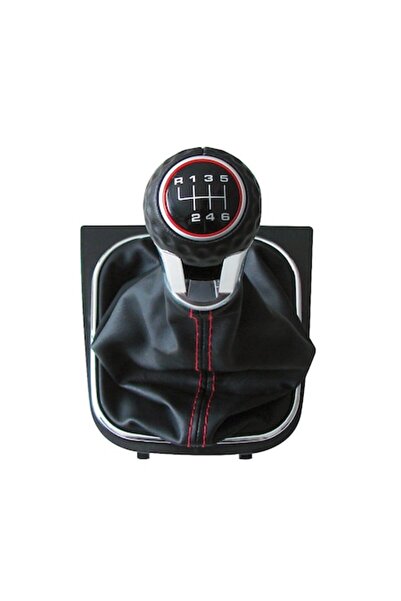 OEM Maneta și burduf schimbător de viteze Volkswagen Golf MK5, MK6, Jetta, EOS, Scirocco, 6 trepte