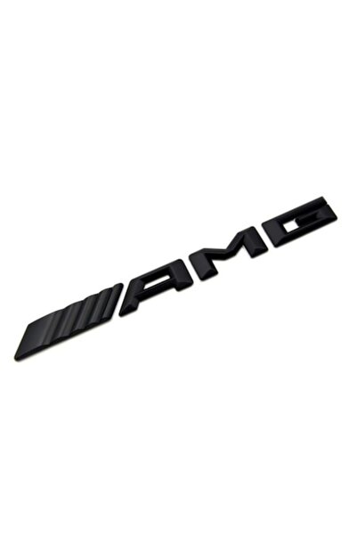 AMG емблема за заден багажник на Мерцедес, черна