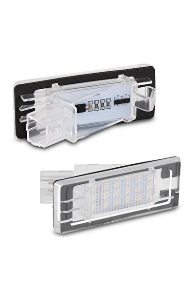 OEM Set 2x Lumini LED pentru plăcuța de înmatriculare pentru Dacia Duster (2010-2017), Logan MCV, Lodgy, Renault, fără erori