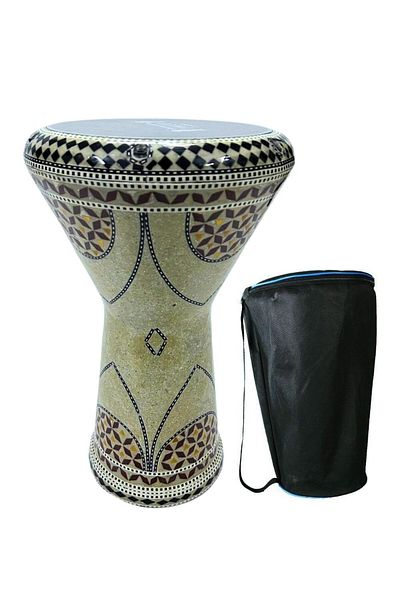 KARAZ MUSIC Egyptian traditional clamshell drum with bag