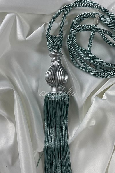 istper Fon Curtain Binding Silver Kuka Water Green Ceiling Luxury Cornice Braçol Single Piece Curtain Holder