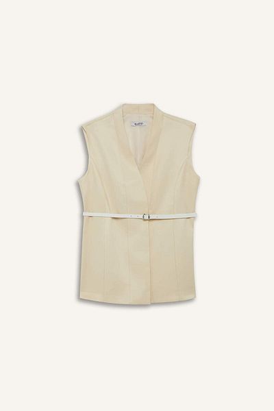 DeFacto Regular Fit Belted Sleeveless Vest F9350Ax25Au