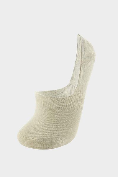 DeFacto Women's Invisible 3-Piece Cotton Ballerina Socks T6922Azns