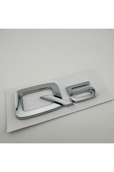 MAF Q5 emblem for Audi, Chrome