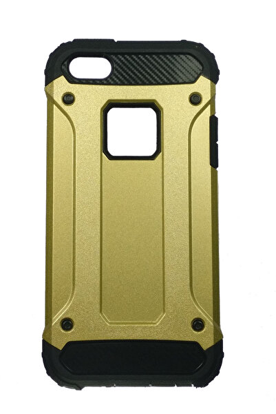 OEM Husă de protecție compatibilă cu iPhone 5, silicon cu policarbonat, Antis...