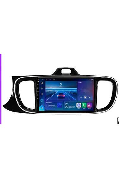 Kia Android screen for Kia Pegas 2017-2022 model (4 RAM - 64 GB memory) supports CarPlay and Android Auto