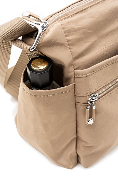 H&D COLLECTİON 4 Compartment Clinkir Waterproof Fabric Very Useful Lightweight Crossbody and Shoulder Bag 4007