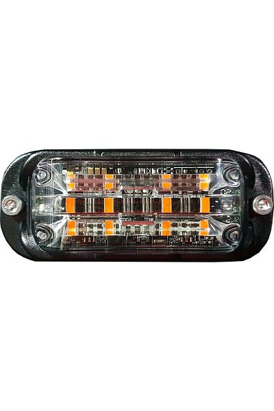 VİGNAL LED Clearance Light D16004, Compatible with 12/24V, Consumption 0.45 AMP at 12V, 7 Flash Modes