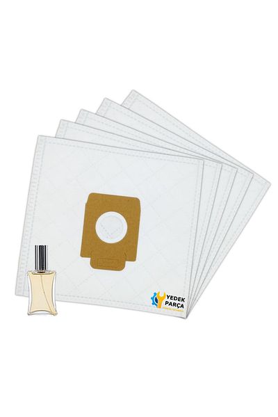 Ozba Ticaret Nilfisk Compatible Elite Superior Vacuum Cleaner Dust Bag 5 Pieces Gift