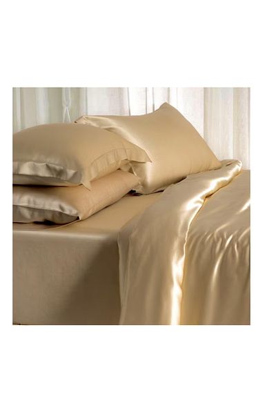 WaltStore Luxury satin bed linen, Melegim®, Crown, King Size, 4 pieces