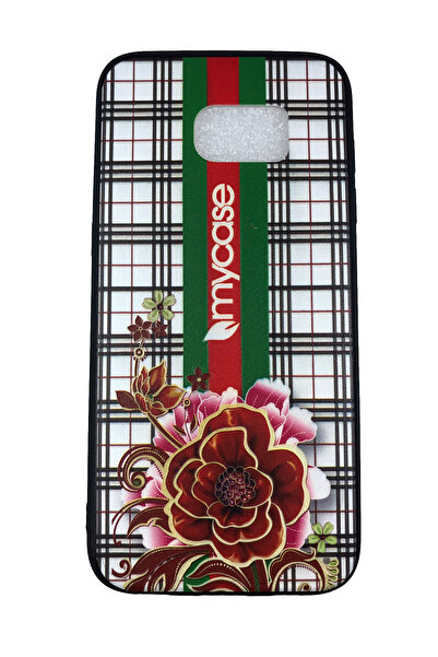 OEM Carcasă compatibilă cu Samsung S7 Edge, TPU și silicon, design floral, mu...