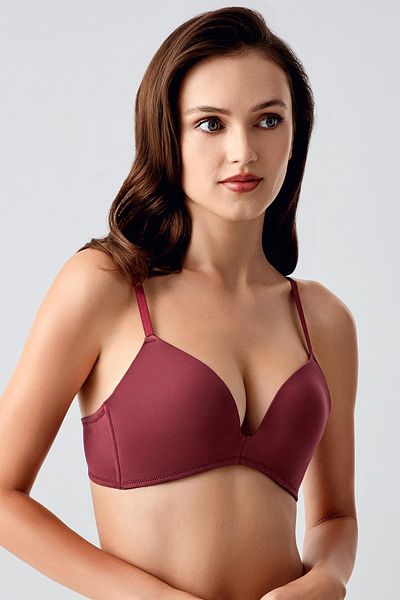C&City Push up Bra C11797 Burgundy