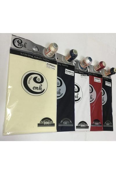 Yüsra Shop 5 Pcs Cenk Imported Writing 5 Pcs Polyester Writing String with 20 Gr