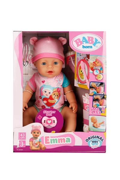 SAVA HOME COLLECTİON Baby Born Miracle Baby Girl Emma 43cm 834800