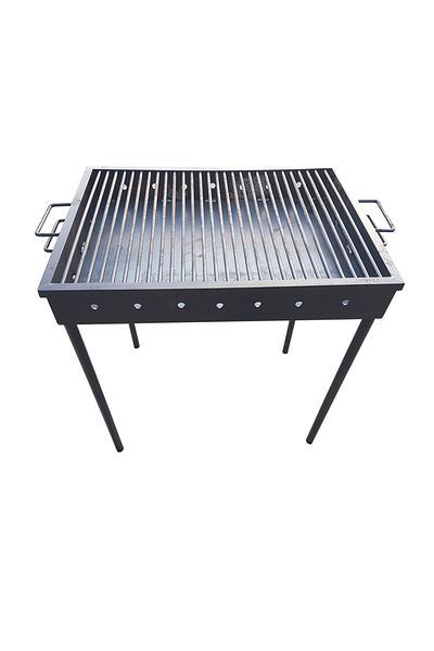 OEM Garden Grill 70x50cm Made of Steel, 3mm Reinforced Sheet Thickness with Removable Legs