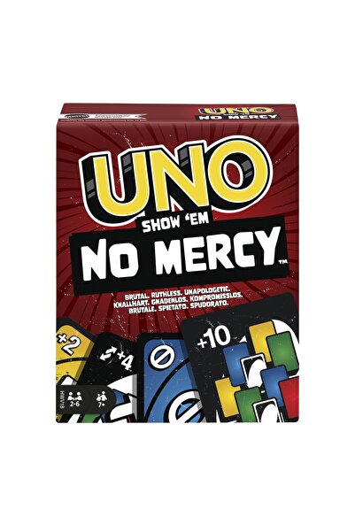 mattel Uno No Mercy Card Game