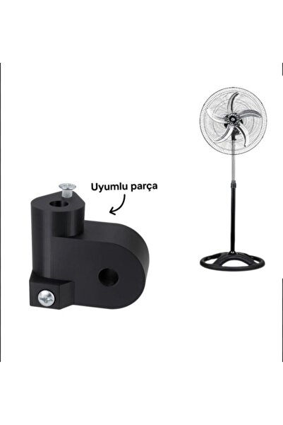 SÜPÜRGE ATÖLYESİ Kumtel KTF-310 Sanayi Tipi Vantilatör Güçlendirilmiş Boyun M...