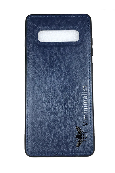 OEM Θήκη συμβατή με Samsung Galaxy S10 Plus, θήκη από PVC απομίμηση δέρματος,...