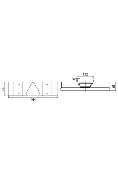 VİGNAL Right rear lamp LC7T 168790VIG, 12/24 V, multifunctional