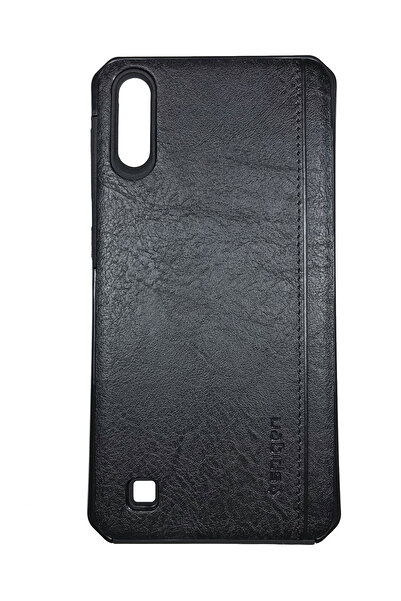 OEM Husă compatibilă cu Samsung A10, imitație de piele și policarbonat, Spige...