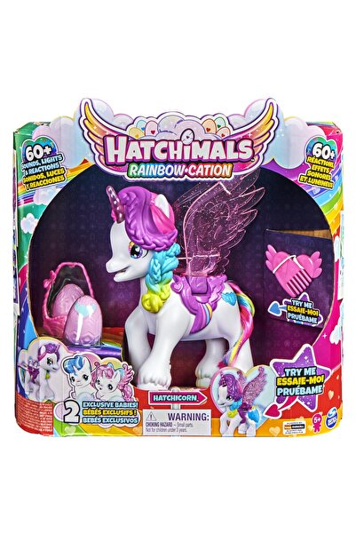 Evelise HATCHIMALS UNICORNUL CU ARIPI MAGICE