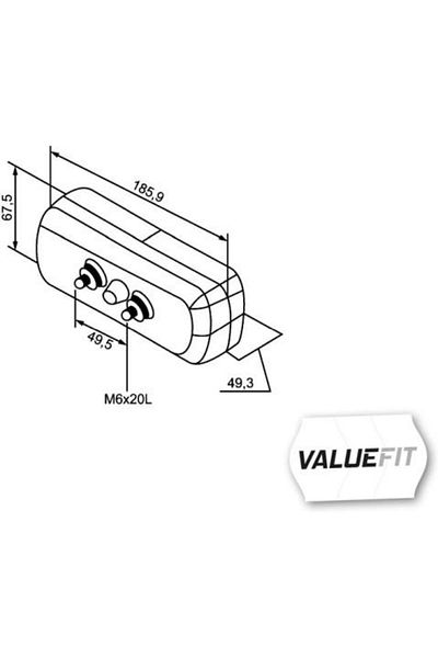 Hella Rear lamp 2SD357033-001