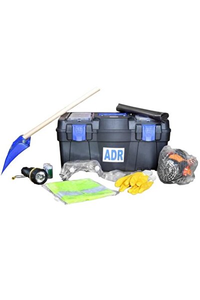 MVM Kit de Ustensile Protecție ADR Universal TAS006, cu Lopată, Cizme, Mănuși, Combinezon, Ochel