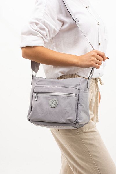 H&D COLLECTİON 4 Compartment Clinkir Waterproof Fabric Very Useful Lightweight Crossbody and Shoulder Bag 4007