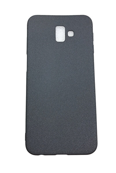 OEM Carcasă compatibilă cu Samsung J6 Plus -2018, silicon, textură nisip, gri