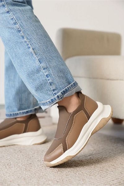 Zerenyus Kendy Premium Mink Stretch Detailed Women's Sneaker