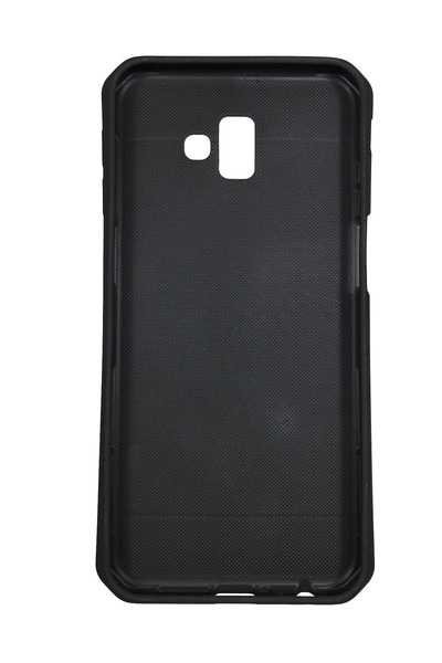 OEM Husă compatibilă cu Samsung J6 Plus, imitație de piele și policarbonat, S...