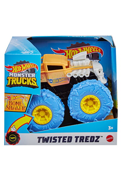 mattel Hot Wheels Monster Truck Masinuta Twister Tredz Bone Shaker Portocaliu...