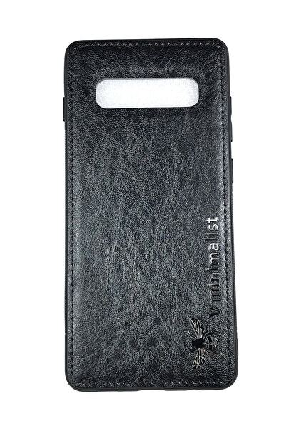 OEM Carcasă compatibilă cu Samsung Galaxy S10 Plus, husă din imitație de piel...