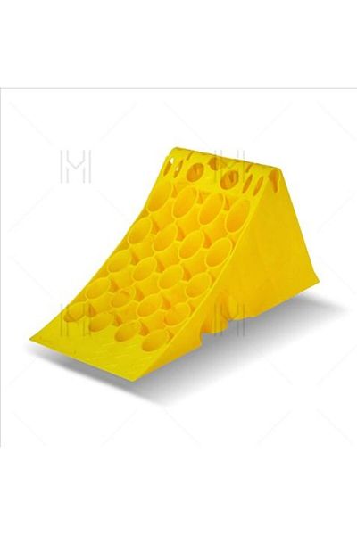 MVM Cale de blocare roți TWC000, 470x201x225 mm, fără suport, galbenă