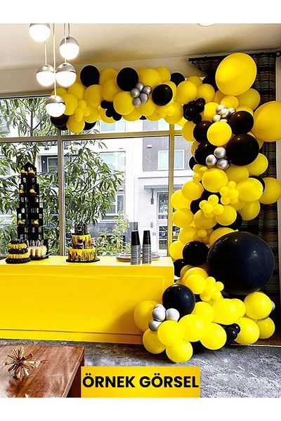Mielibon Pastel Yellow Balloon 12 Inch Set of 50 – Bulk Party Birthday Wedding Decoration