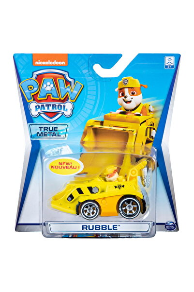Evelise PATRULA CATELUSILOR MACHETA METALICA RUBBLE CU EXCAVATOR