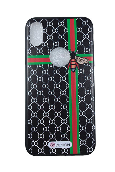 OEM Carcasă compatibilă cu iPhone X, carcasă din silicon în relief, design cu...