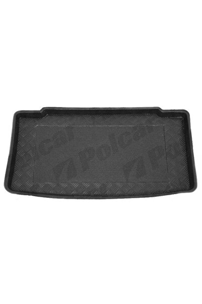 Polcar Car trunk protection 6056WB-7, made of polyethylene, black, with raised edge, compa
