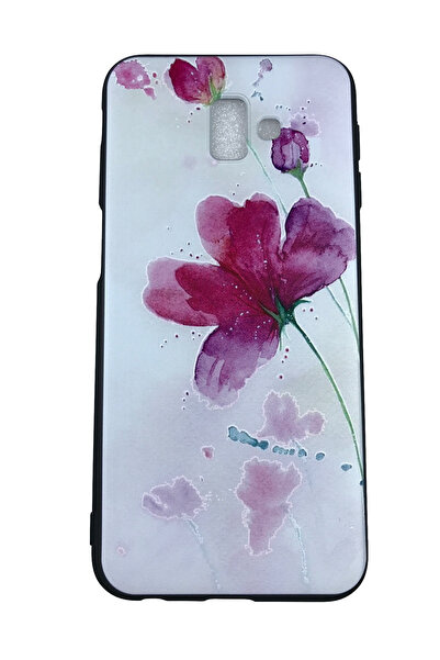 OEM Carcasă compatibilă cu Samsung Galaxy J6 Plus 2018, silicon în relief, mo...