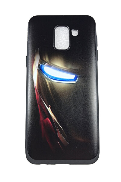 OEM Carcasă compatibilă cu Samsung Galaxy J6 2018, silicon embossat, Iron Man