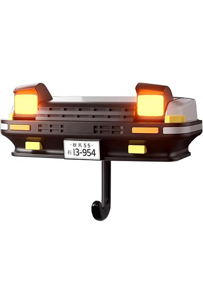 Generic Initial D AE86 Key Holder JDM Hooks Key Rack Organizer Wall Decorative Front Door, Hallway