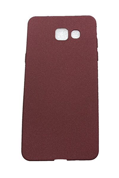 OEM Carcasă compatibilă cu Samsung A710 / A7-2016, silicon, textură nisip, maro