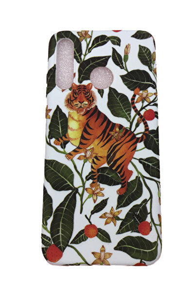 OEM Carcasă compatibilă cu Huawei P30 Lite, fosforescentă, model Tiger